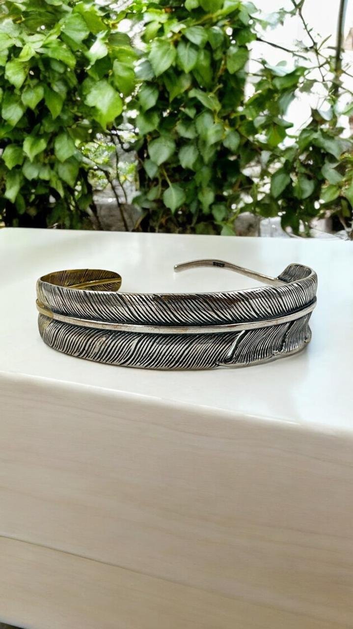 Antique & Gold Polish Men’s Kada