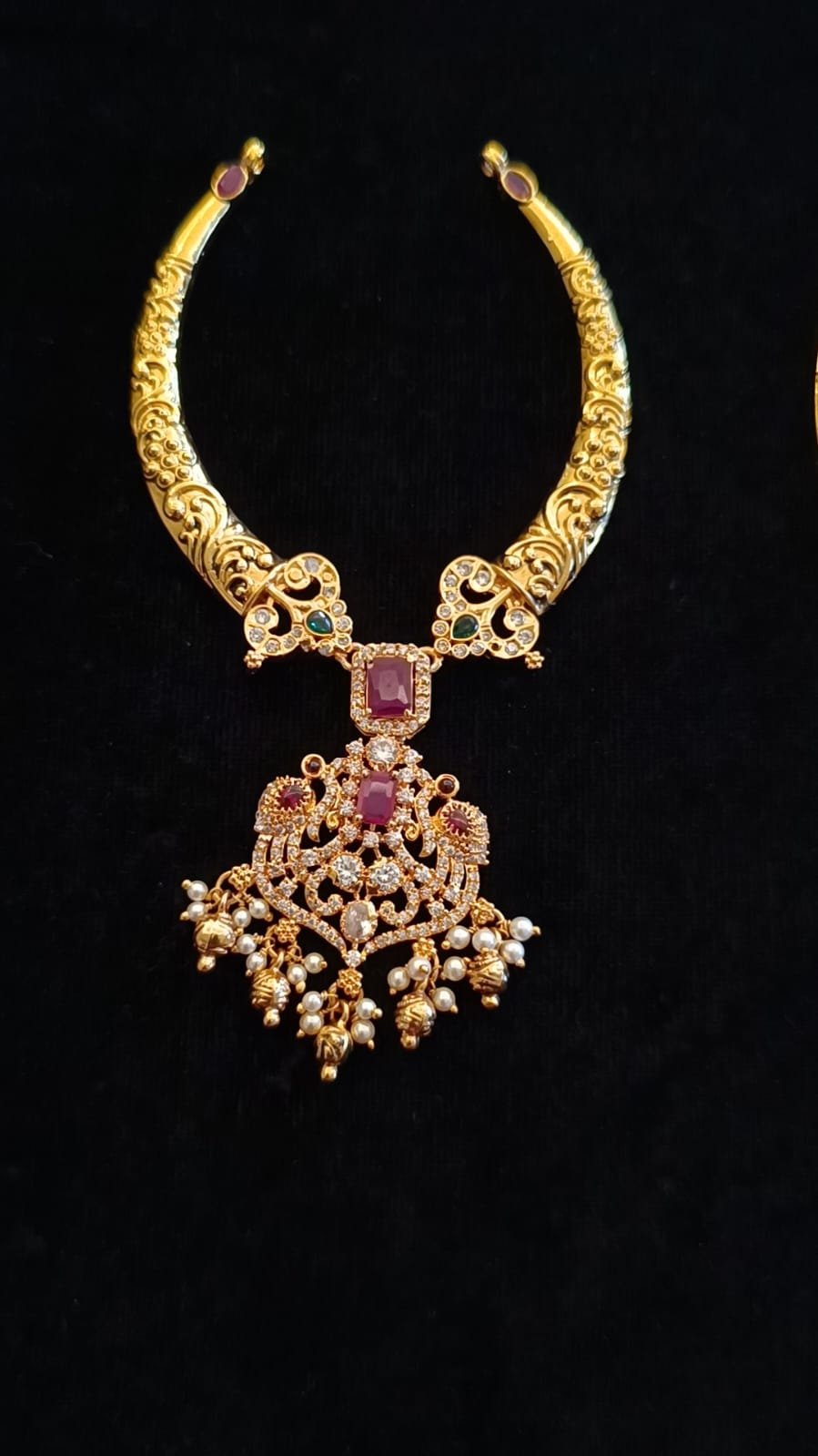 Kante Peacock CZ Necklace