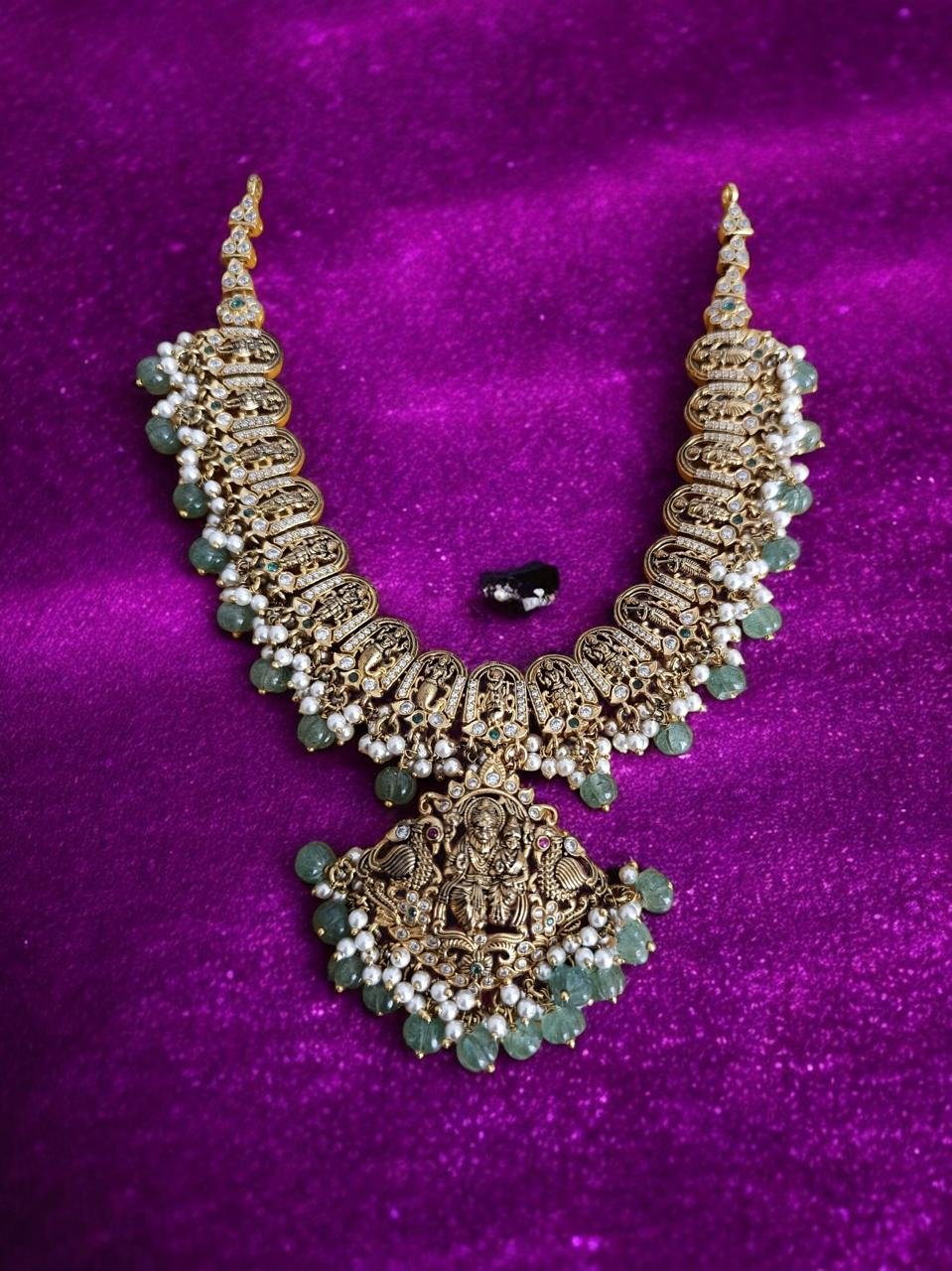 Lakshmi Narasimha Dashavatara Necklace
