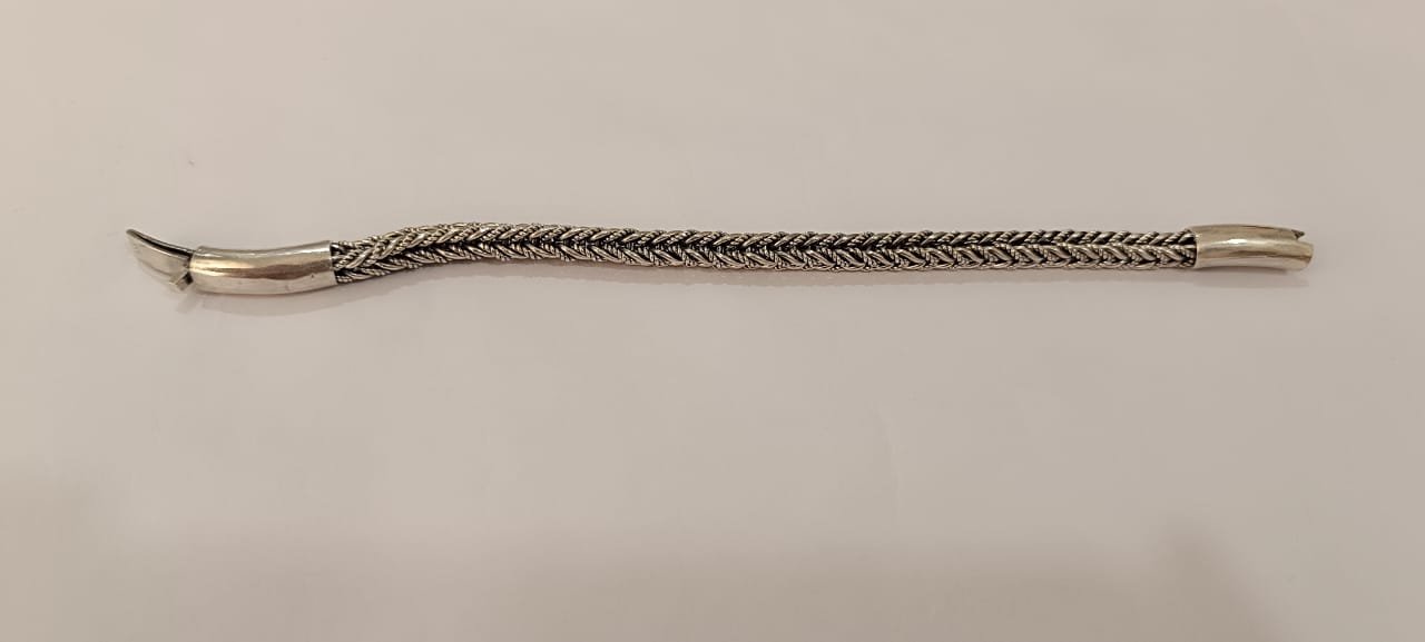 Men's bracelet with Antique polish