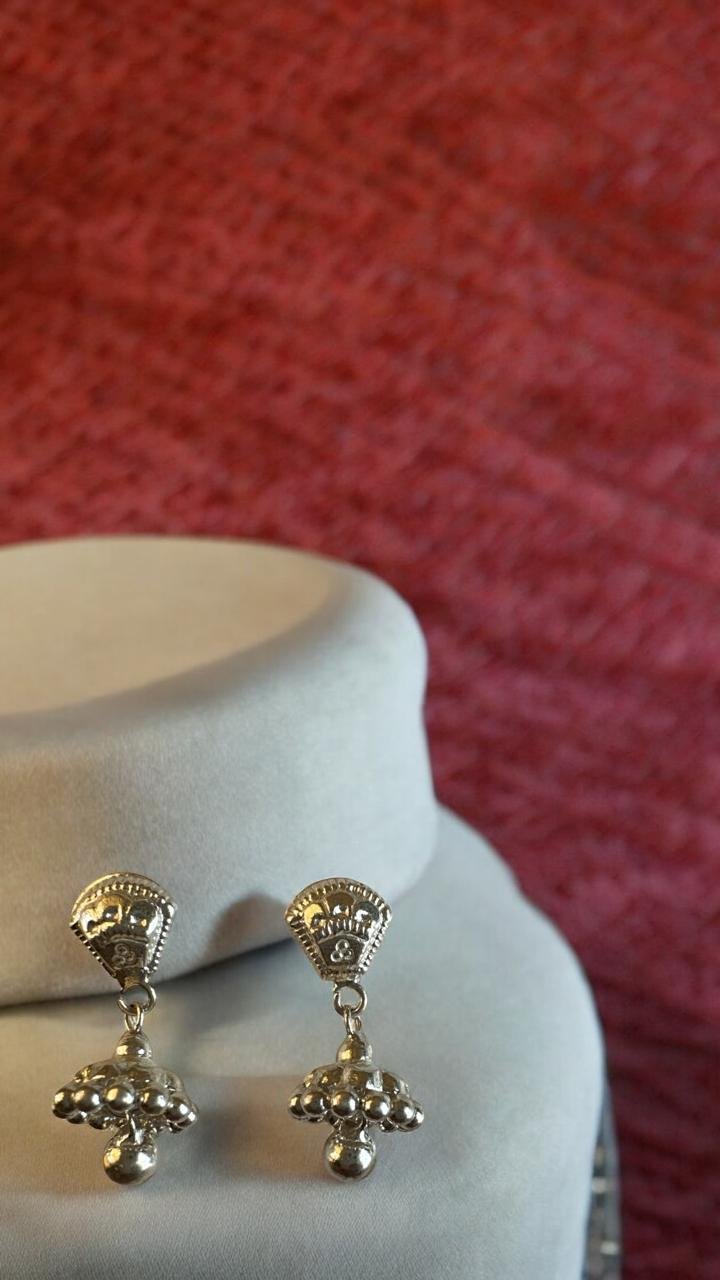 Plain Small Silver Polish Buttalu