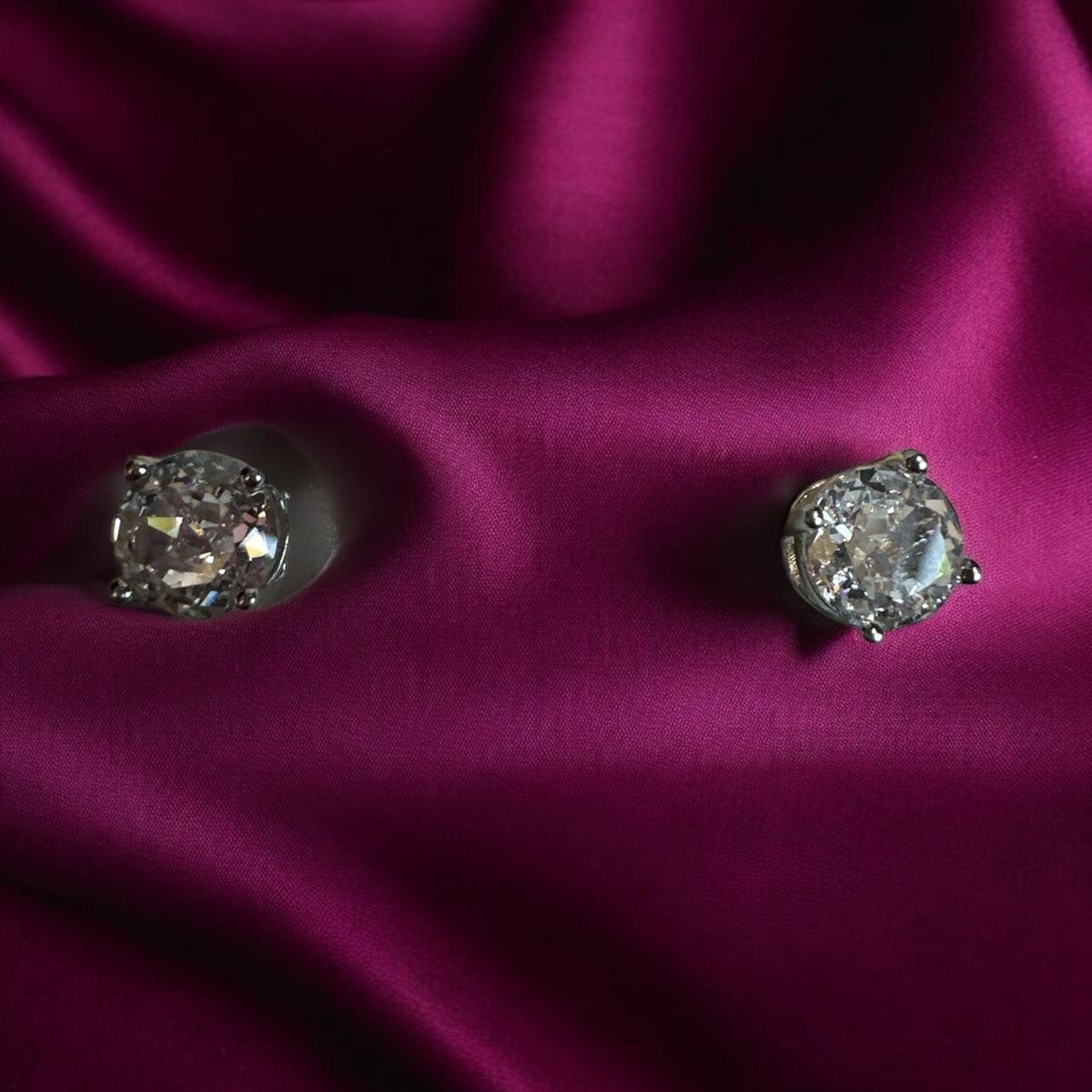 Premium CZ Big Stone Studs