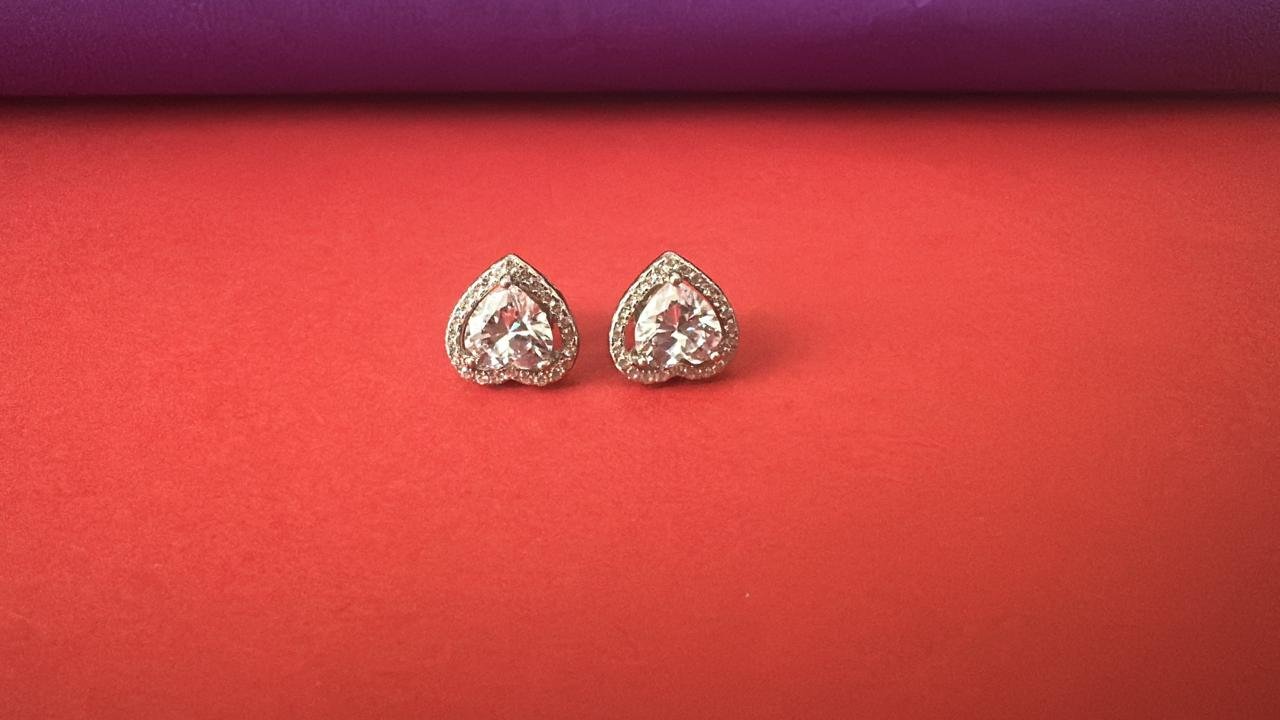 Premium CZ Silver Studs