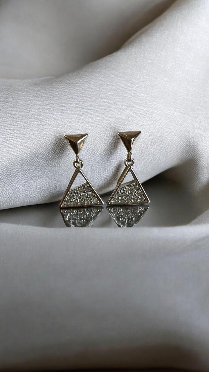 Premium CZ Silver Studs