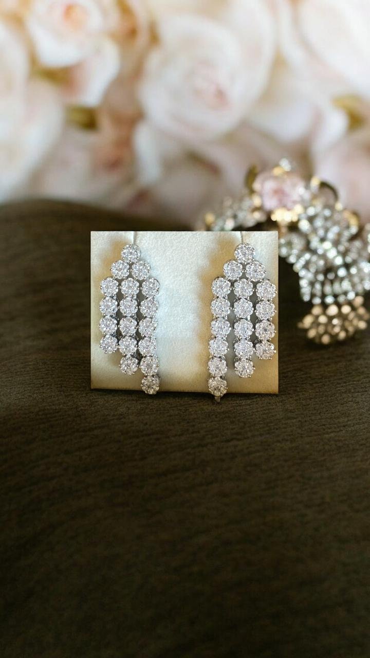 Premium Silver CZ Hangings