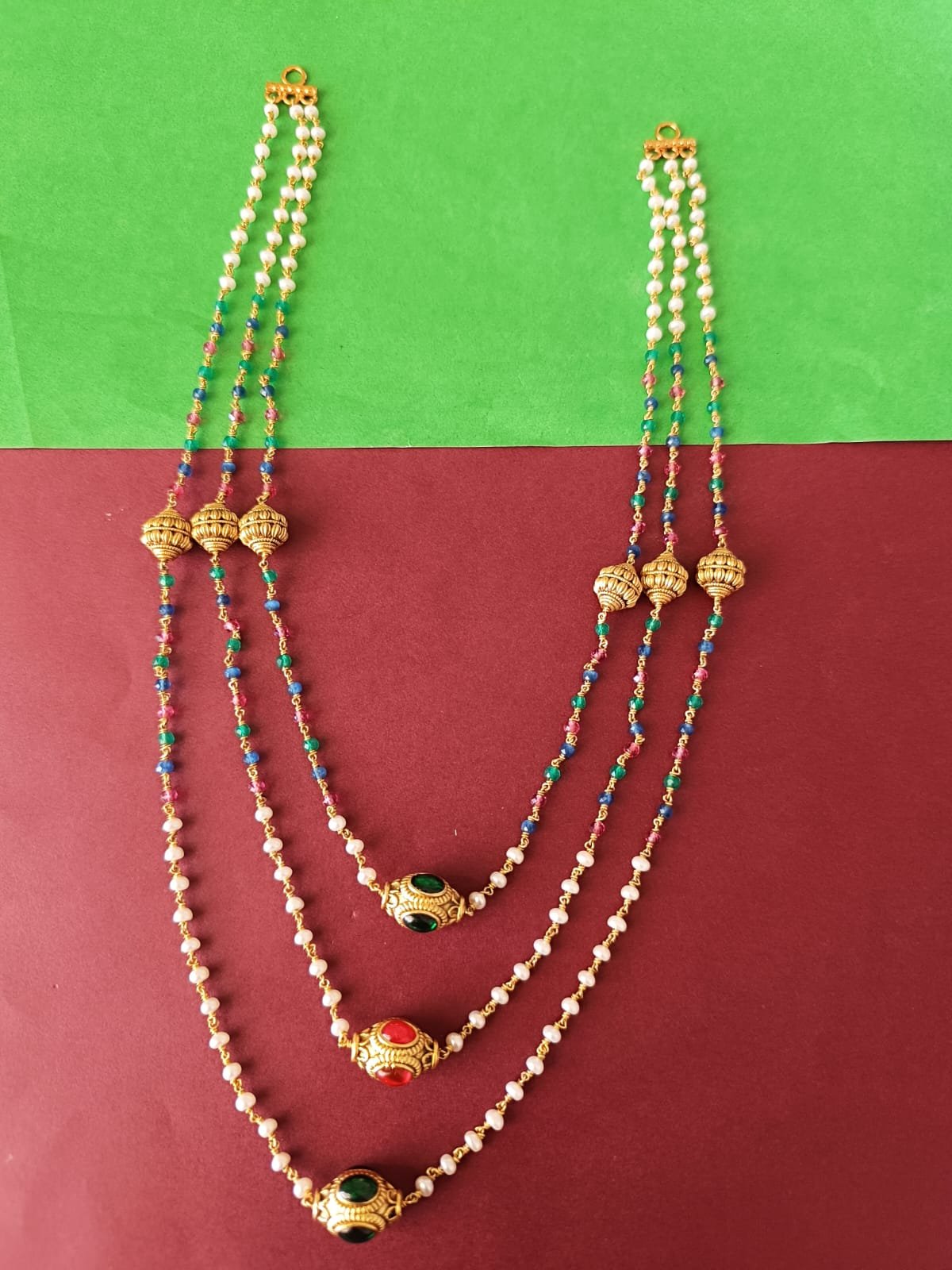 Swarovski Pearl Multi Chain