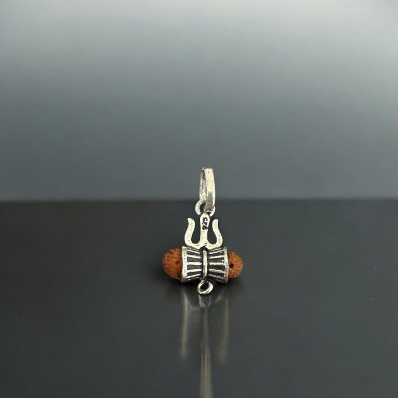 Trishulam & Rudraksha Pendant