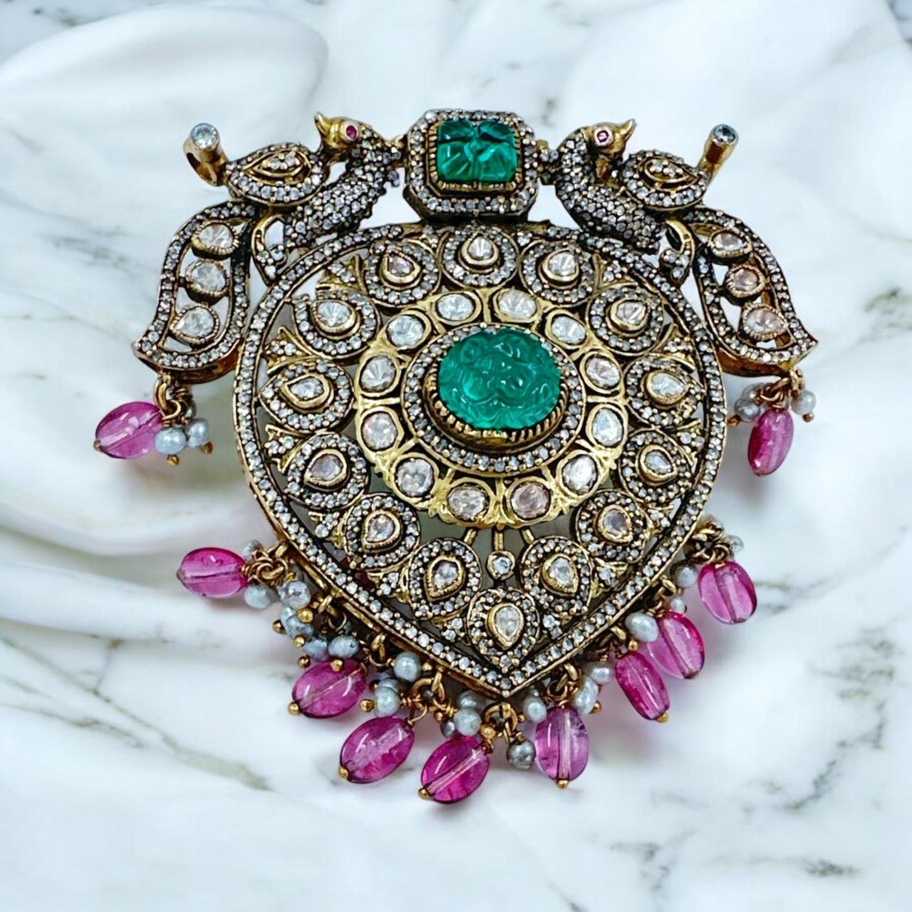 Victoria Peacock Pendant
