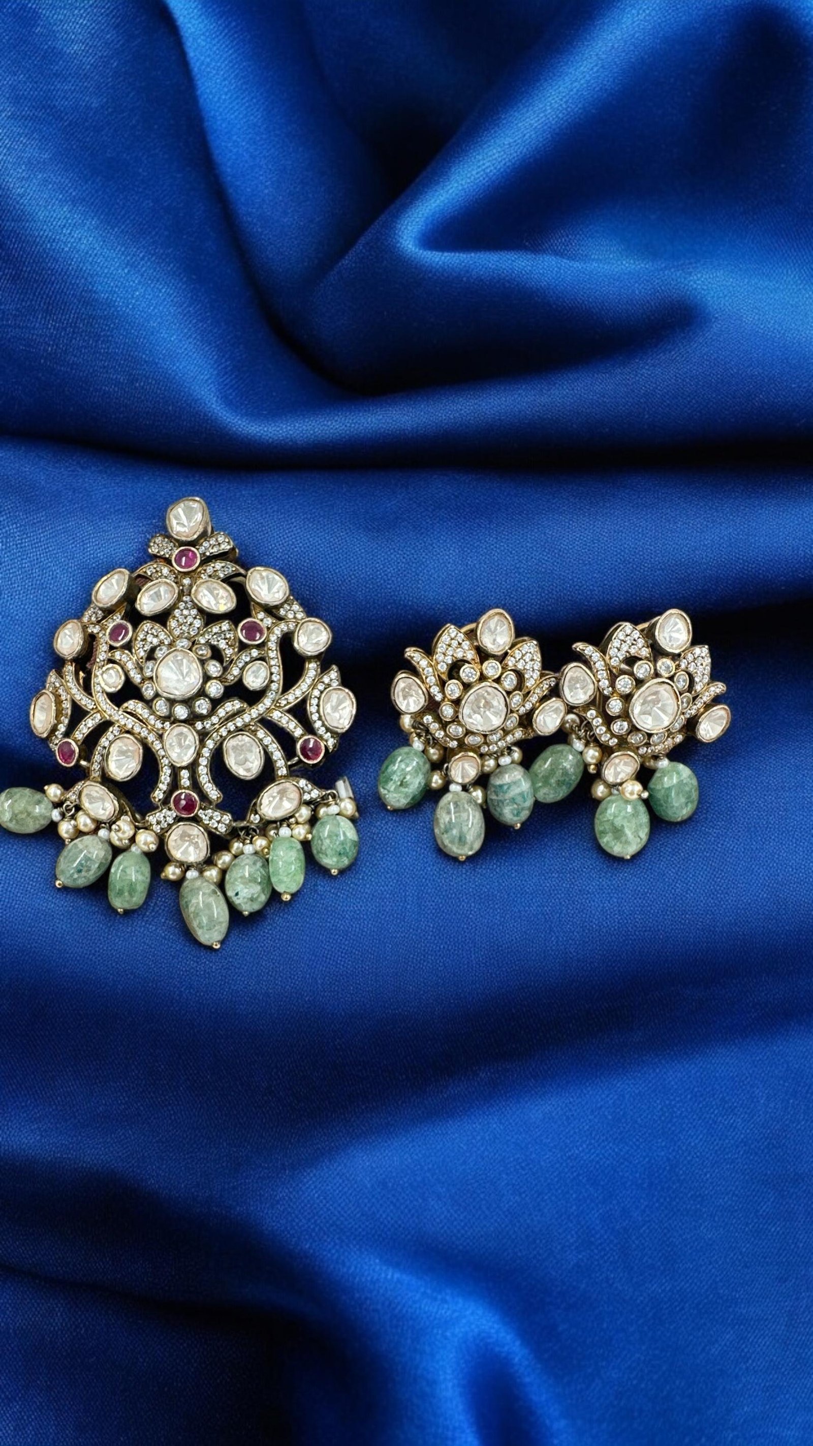 Victorian Polish Pendant Set