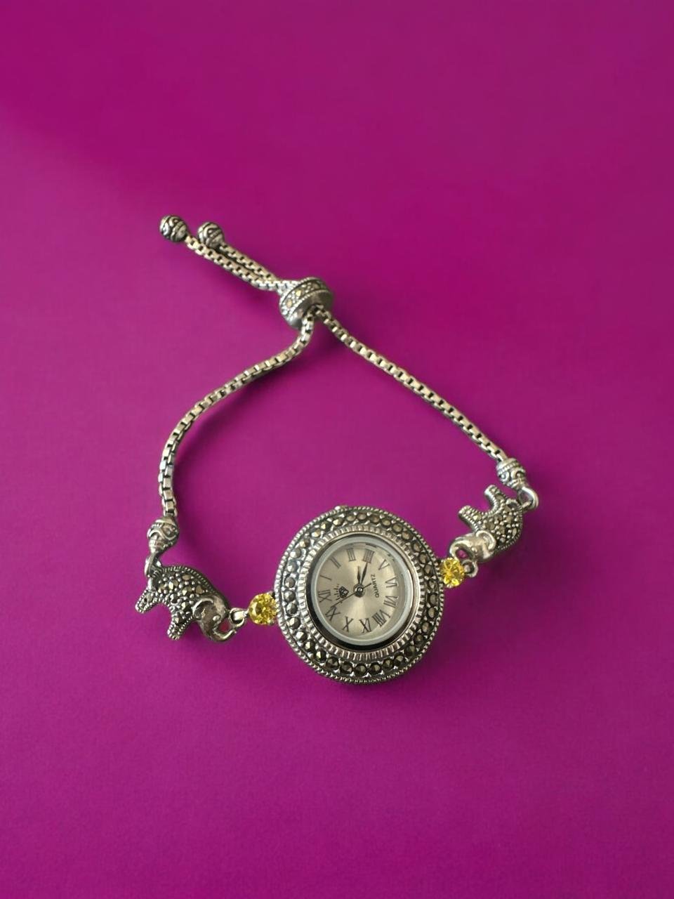 Women's watches with marker stones