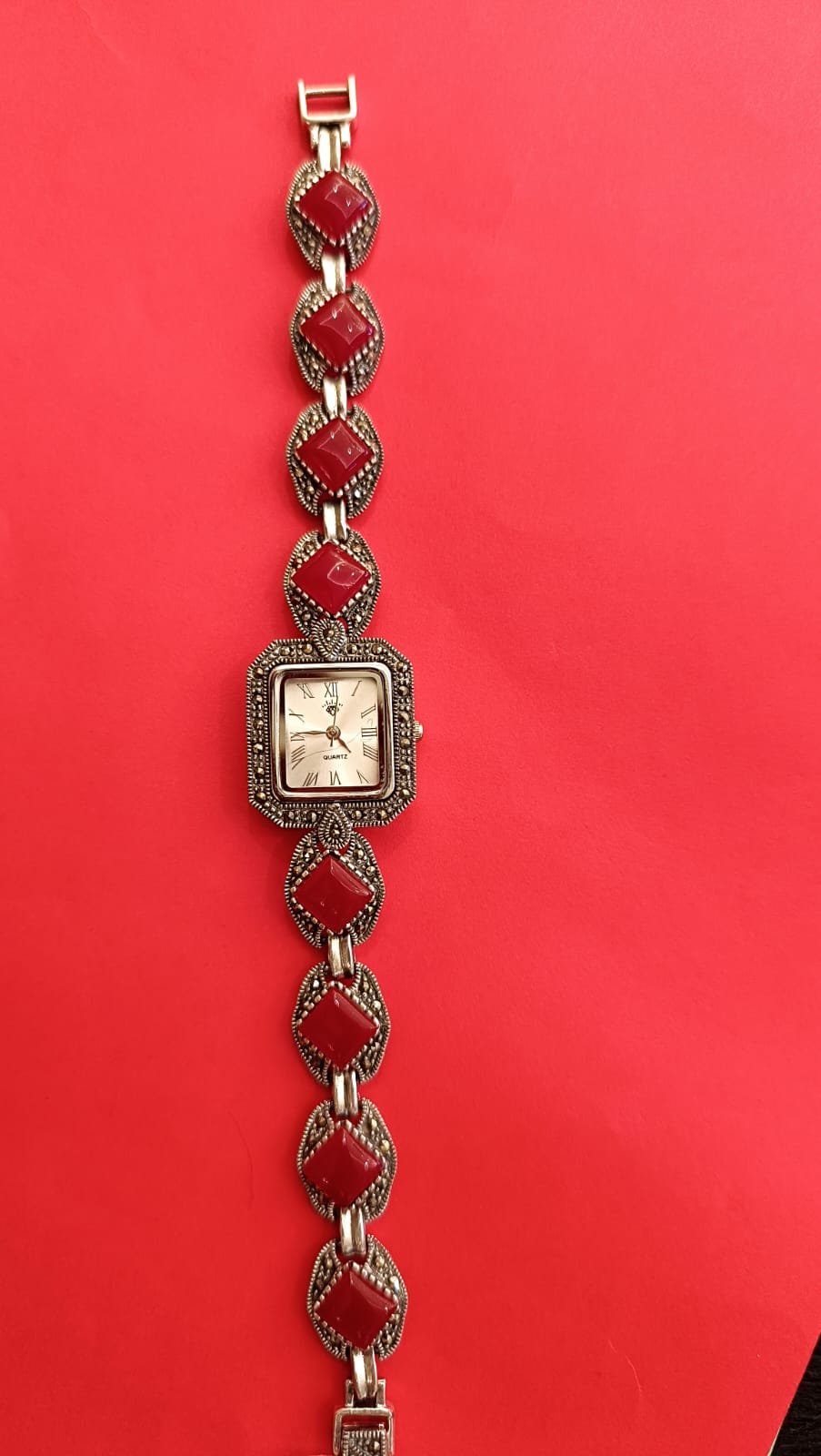 Women's watches with  red stones